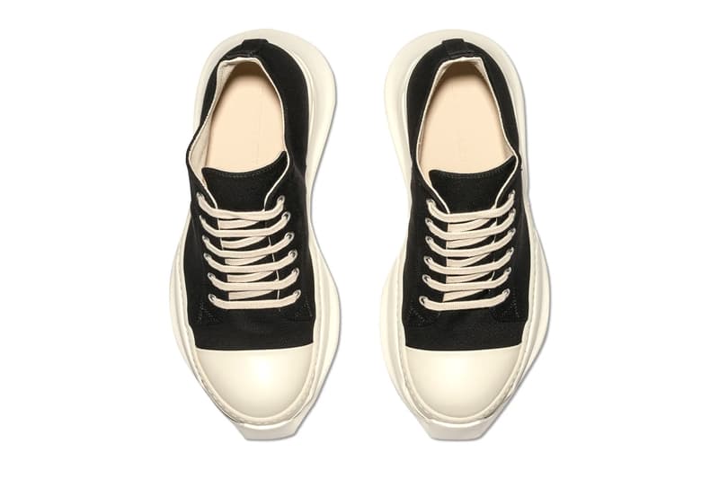 Rick Owens DRKSHDW Abstract Sole Release Information sneakers footwear designer hype 899958