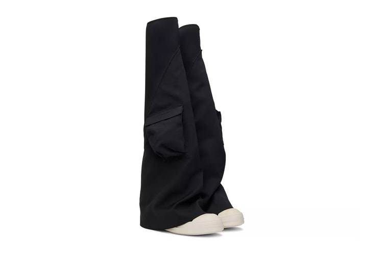 The Rick Owens DRKSHDW Cargo Fetish Boots Can Replace Your Pants In a Flash