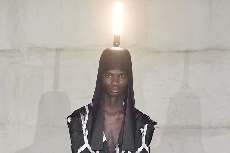 Light up Your Look With Rick Owens' FW22 "STROBE" AMUN and HEDJET Lamp Helmets