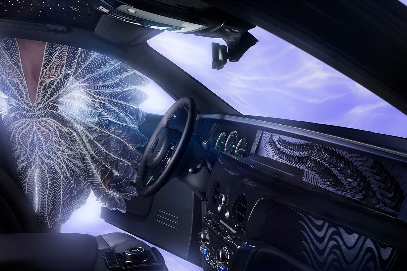 Rolls-Royce Iris Van Herpen Phantom Syntopia Information release details car collaboration uk designer