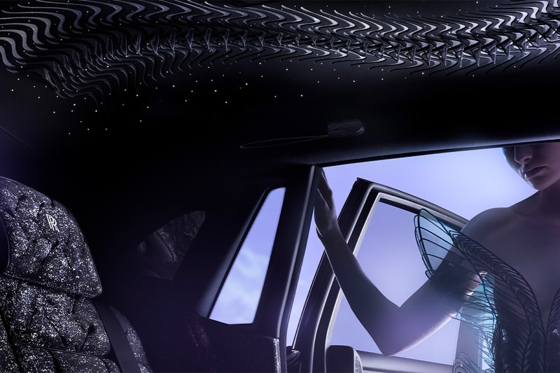 Rolls-Royce Iris Van Herpen Phantom Syntopia Information release details car collaboration uk designer