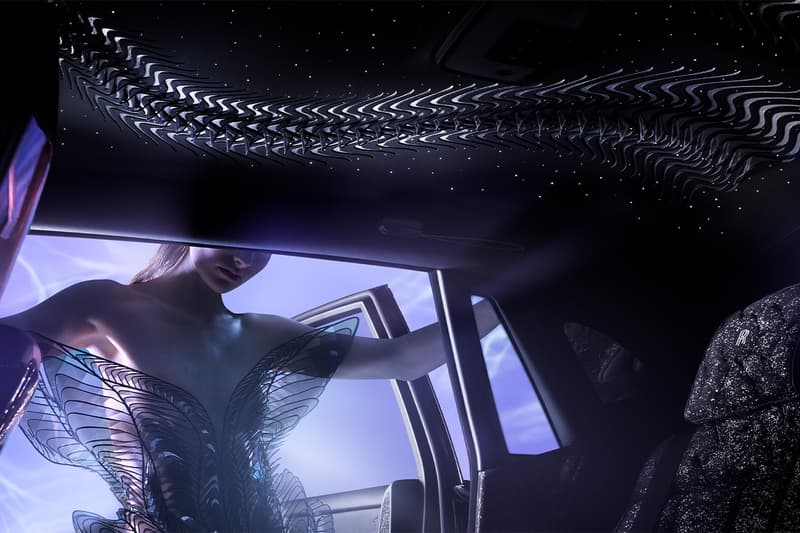 Rolls-Royce Iris Van Herpen Phantom Syntopia Information release details car collaboration uk designer