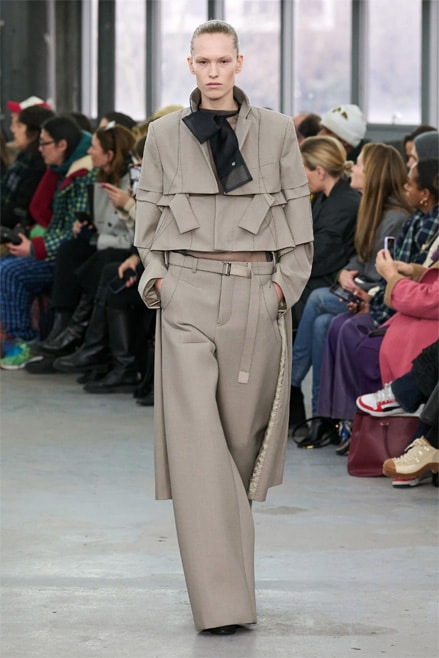 Sacai осень-зима 2023 Неделя моды в Париже pfw fw23 chitose abe женская одежда показ на подиуме мужская одежда