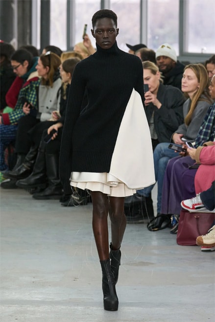 Sacai осень-зима 2023 Неделя моды в Париже pfw fw23 chitose abe женская одежда показ на подиуме мужская одежда