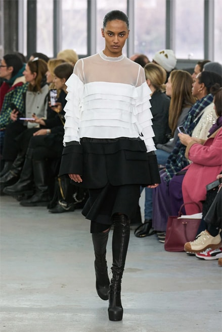 Sacai осень-зима 2023 Неделя моды в Париже pfw fw23 chitose abe женская одежда показ на подиуме мужская одежда
