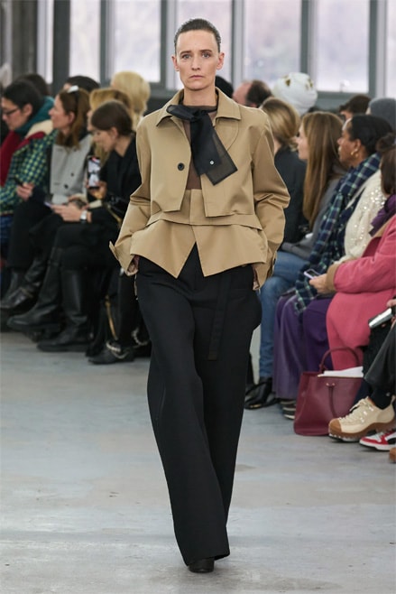 Sacai осень-зима 2023 Неделя моды в Париже pfw fw23 chitose abe женская одежда показ на подиуме мужская одежда