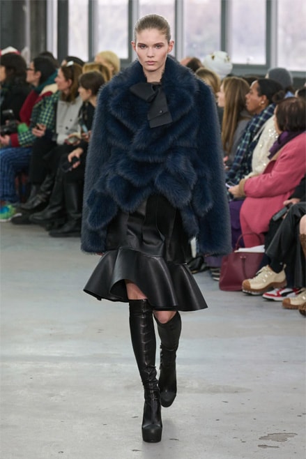Sacai осень-зима 2023 Неделя моды в Париже pfw fw23 chitose abe женская одежда показ на подиуме мужская одежда