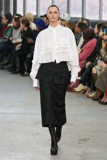 Sacai осень-зима 2023 Неделя моды в Париже pfw fw23 chitose abe женская одежда показ на подиуме мужская одежда