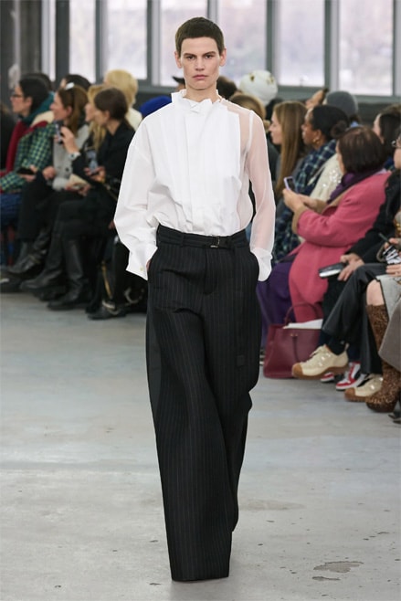 Sacai осень-зима 2023 Неделя моды в Париже pfw fw23 chitose abe женская одежда показ на подиуме мужская одежда
