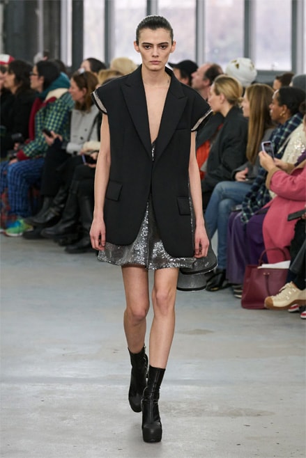Sacai осень-зима 2023 Неделя моды в Париже pfw fw23 chitose abe женская одежда показ на подиуме мужская одежда