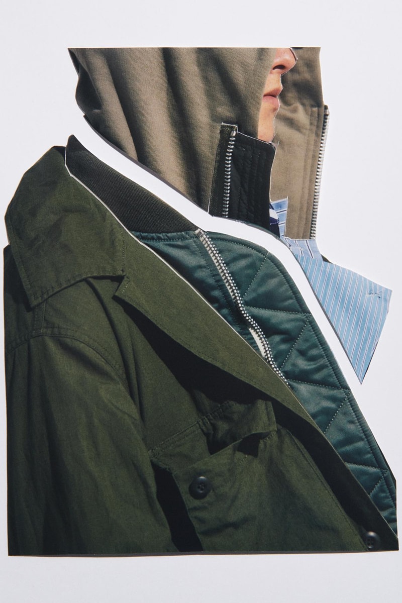 Sacai Announces First Exclusive Collaboration With WTAPS utilitarian chitose abe clothing japanese high luxury streetwear brand