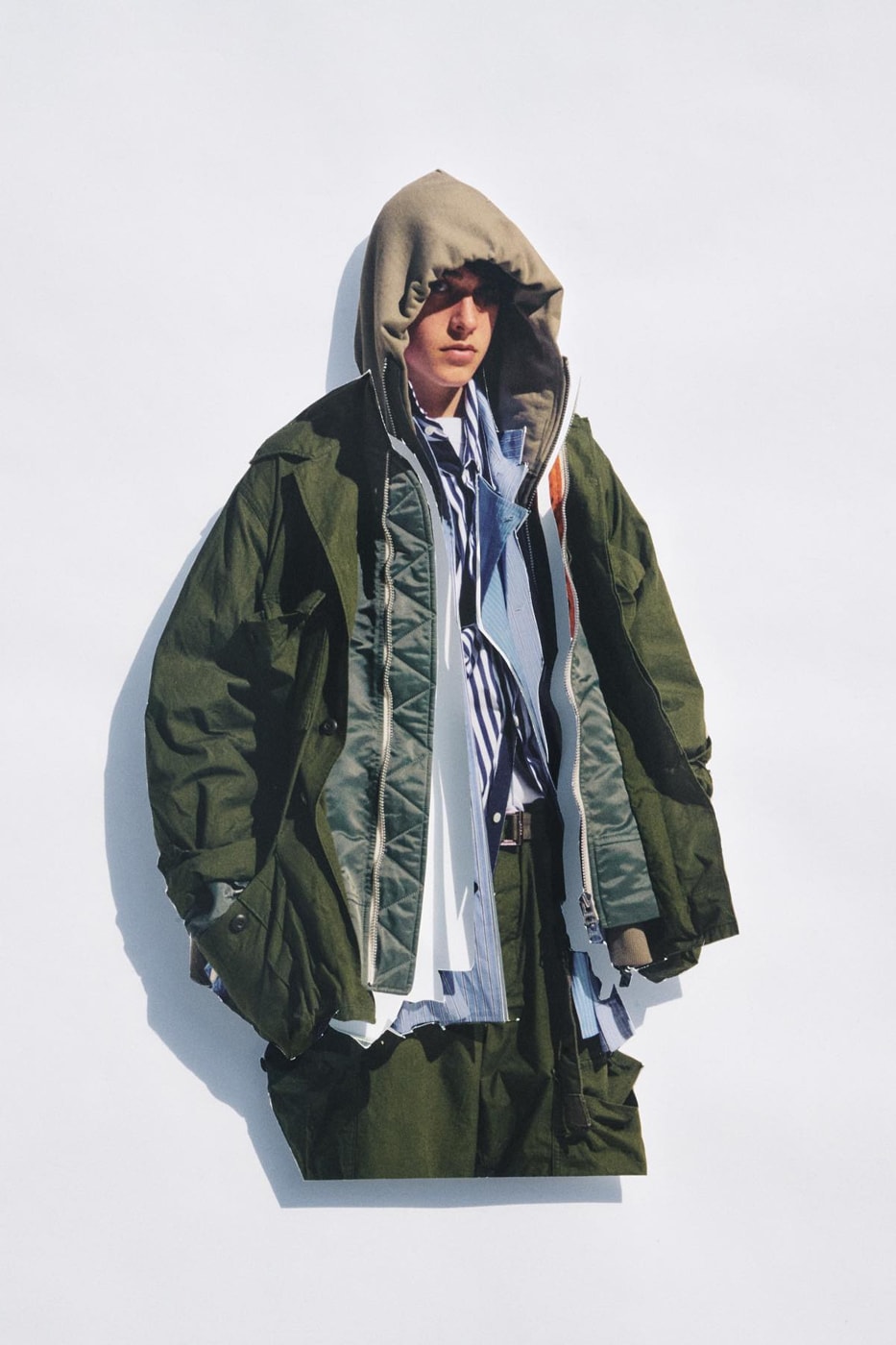 Sacai Announces First Exclusive Collaboration With WTAPS utilitarian chitose abe clothing japanese high luxury streetwear brand