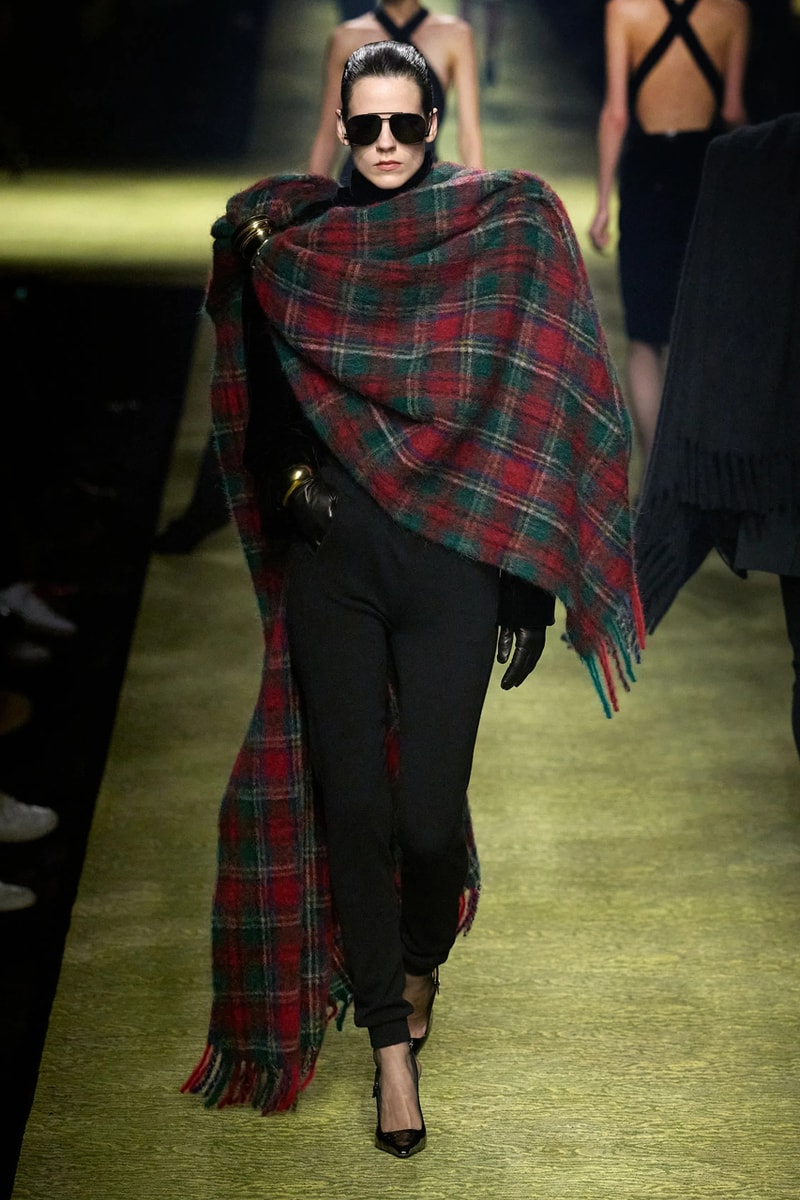 Saint Laurent Winter 2023 Runway Show Anthony Vaccarello Paris Fashion Week FW23 Collection Womenswear PFW