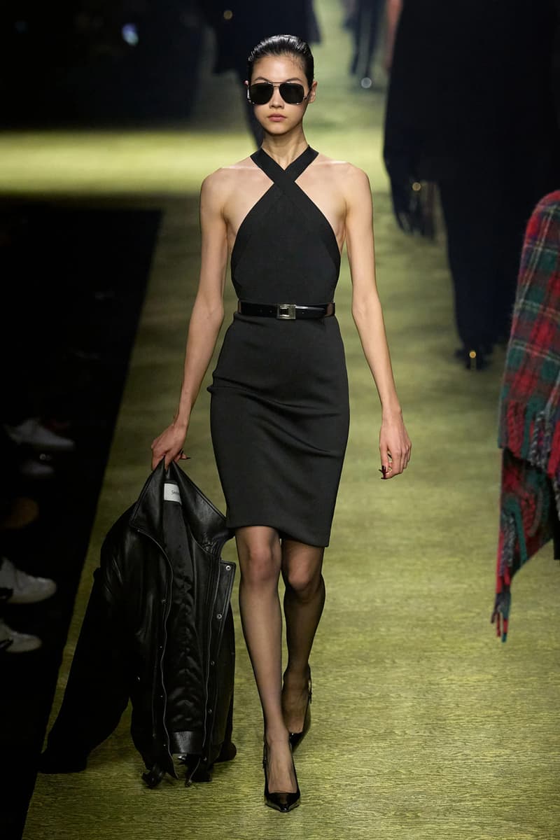 Saint Laurent Winter 2023 Runway Show Anthony Vaccarello Paris Fashion Week FW23 Collection Womenswear PFW