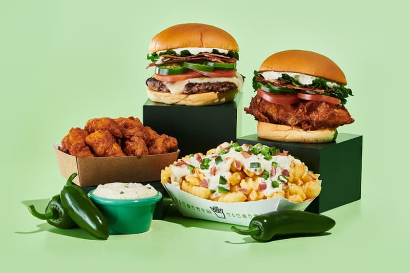 Shake Shack UK Jalapeño Ranch Menu Information details burger food exclusive