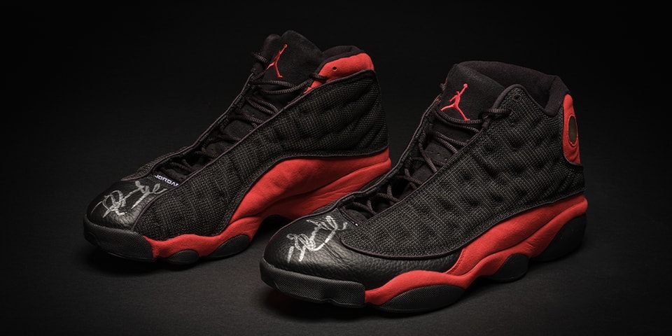 Michael Jordan's 1998 NBA Finals Air Jordan 13s Sell for $2.2 Million USD at Sotheby's Auction