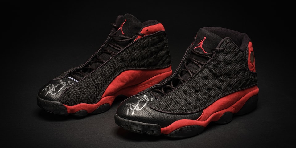 Michael Jordan's 1998 NBA Finals Air Jordan 13s Sell for $2.2 Million USD at Sotheby's Auction