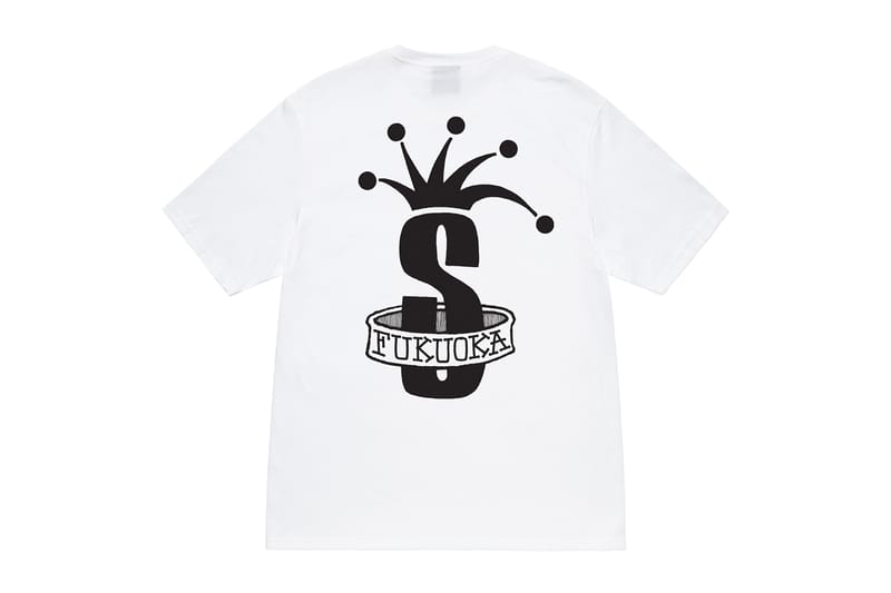 STUSSY Fukuoka S Crown Tee ステューシー　福岡限定 Stüssy Announces New Fukuoka Chapter Store | Hypebeast