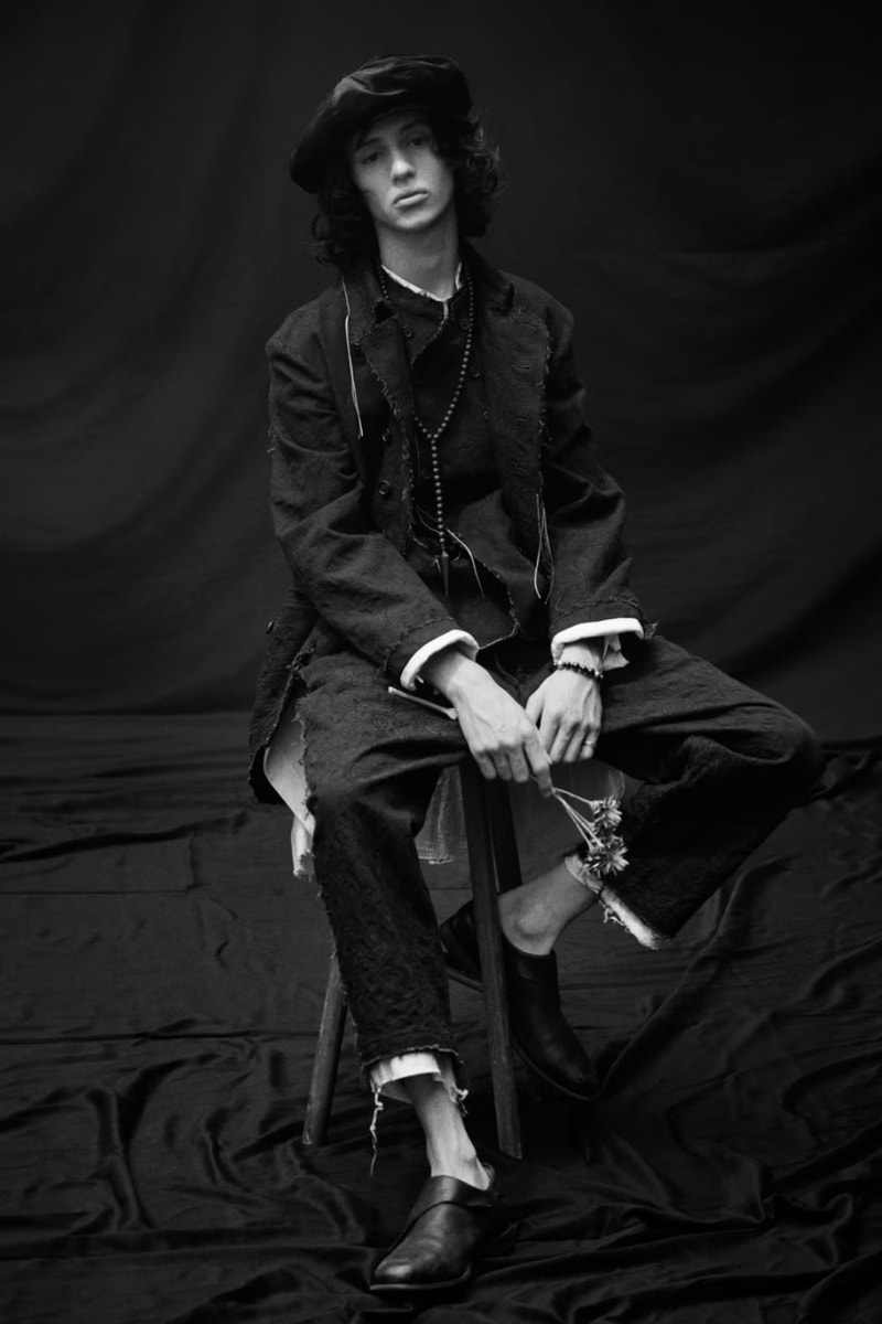 SYTE Spring Summer 2023 Artisanal Cllection Lookbook biker workwear military blue black denim coats jackets tops 