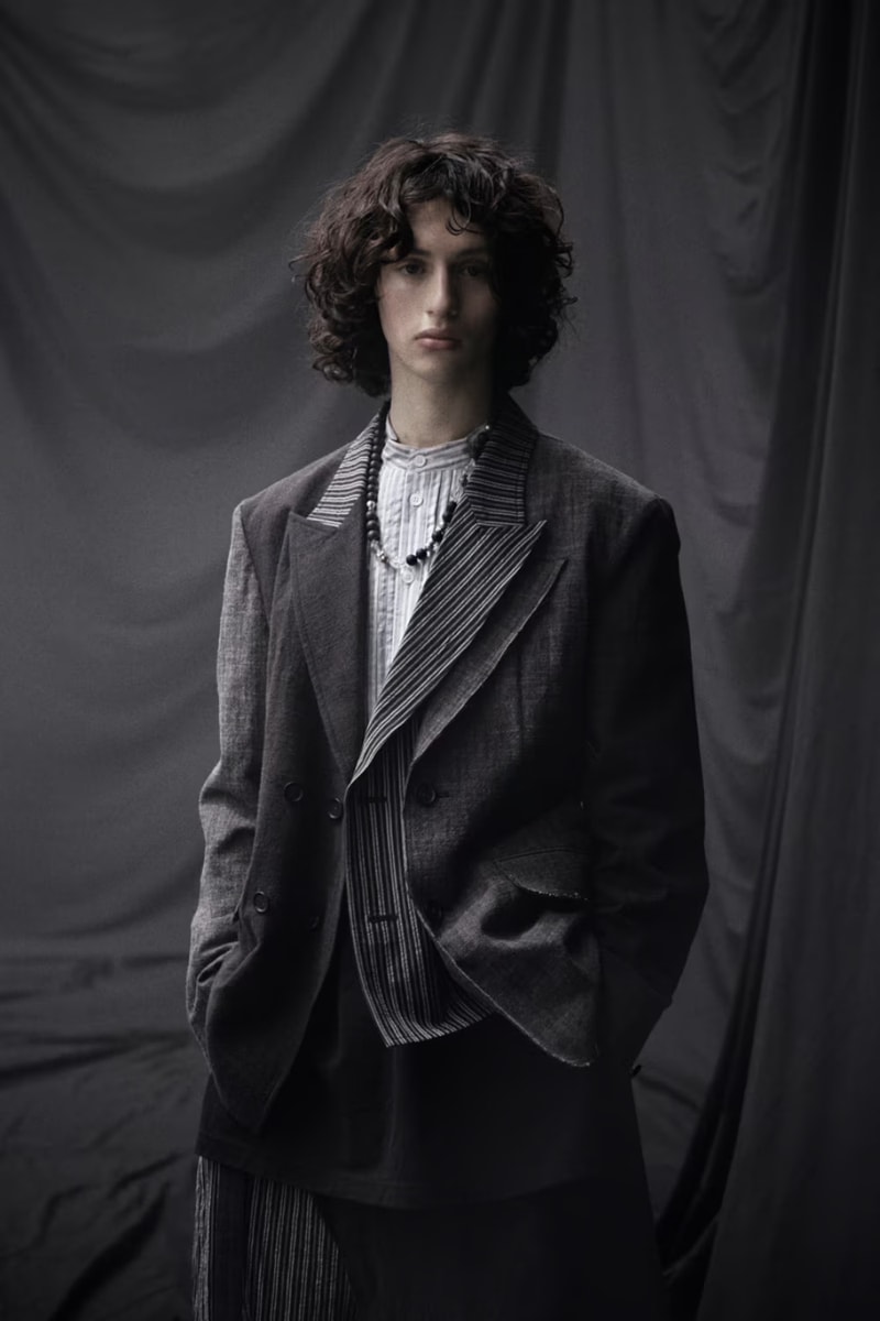 SYTE Spring Summer 2023 Artisanal Cllection Lookbook biker workwear military blue black denim coats jackets tops 