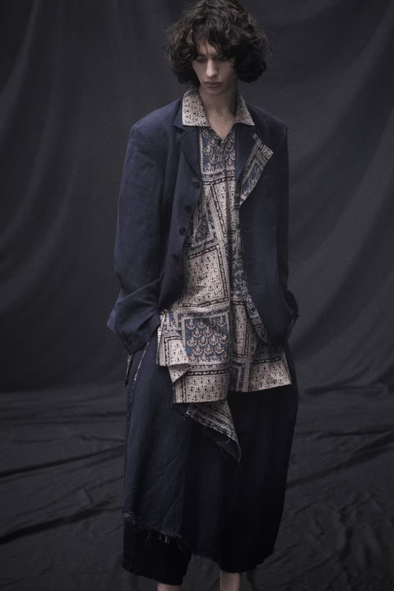 SYTE Spring Summer 2023 Artisanal Cllection Lookbook biker workwear military blue black denim coats jackets tops 