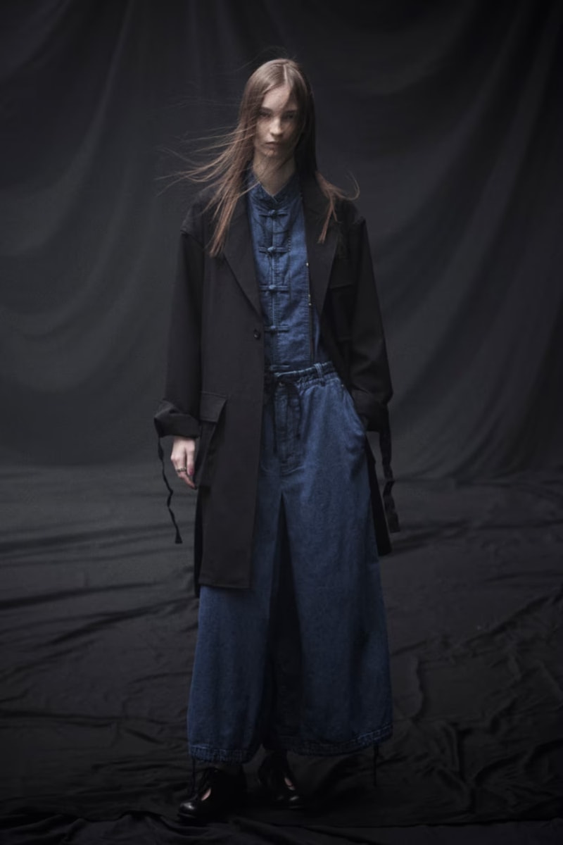 SYTE Spring Summer 2023 Artisanal Cllection Lookbook biker workwear military blue black denim coats jackets tops 