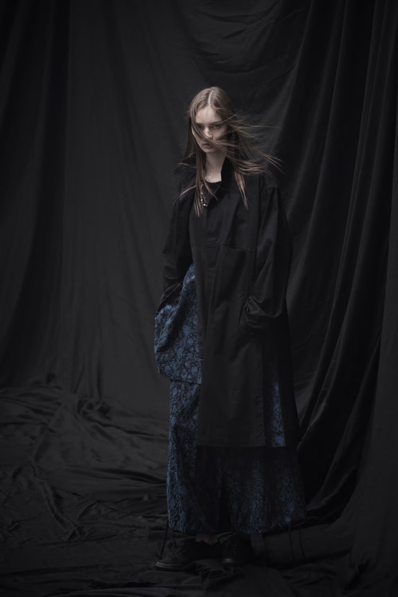 SYTE Spring Summer 2023 Artisanal Cllection Lookbook biker workwear military blue black denim coats jackets tops 