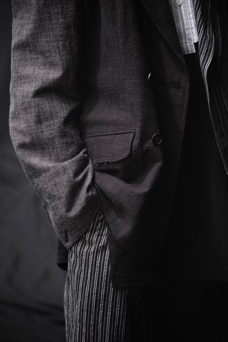 SYTE Spring Summer 2023 Artisanal Cllection Lookbook biker workwear military blue black denim coats jackets tops 