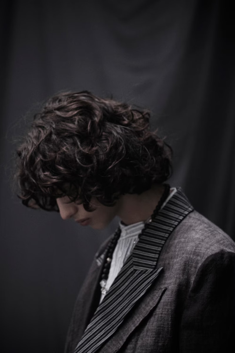 SYTE Spring Summer 2023 Artisanal Cllection Lookbook biker workwear military blue black denim coats jackets tops 