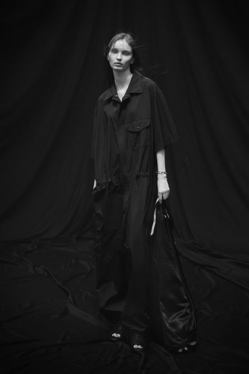 SYTE Spring Summer 2023 Artisanal Cllection Lookbook biker workwear military blue black denim coats jackets tops 