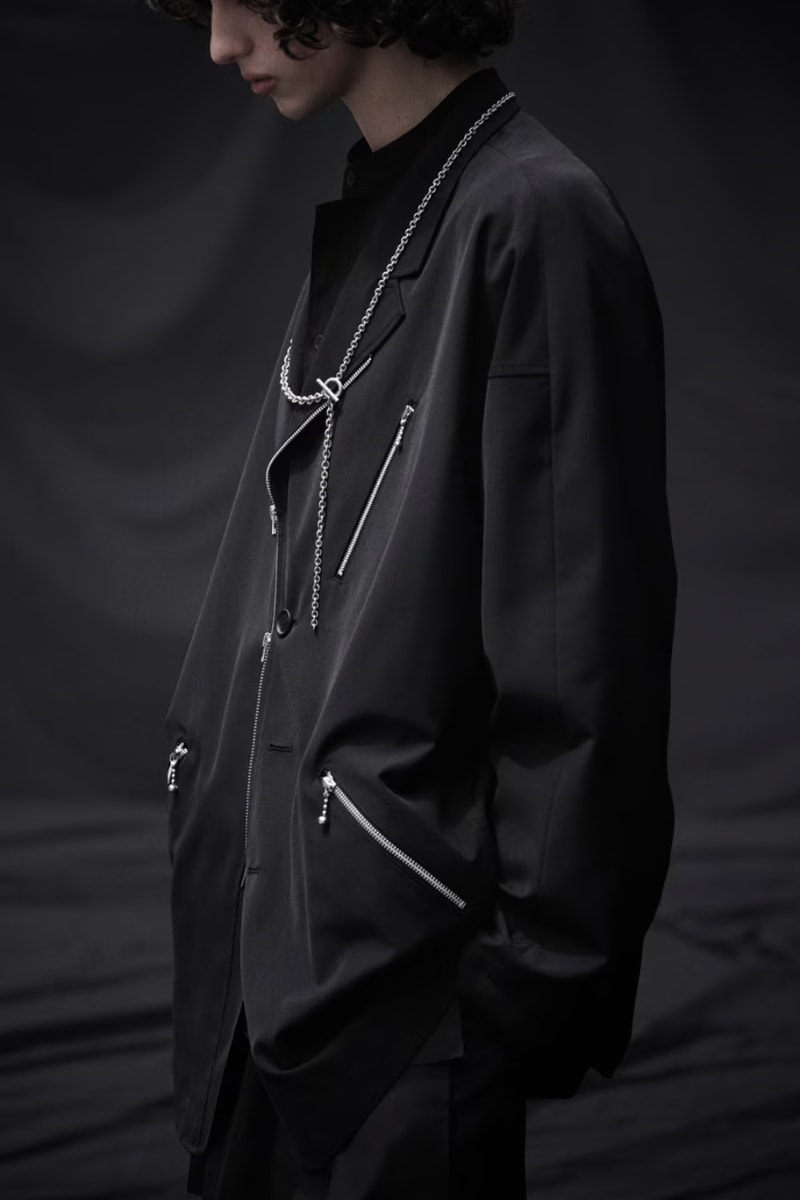 SYTE Spring Summer 2023 Artisanal Cllection Lookbook biker workwear military blue black denim coats jackets tops 