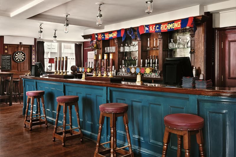 Ted Lasso Pub The Crown Anchor the princes head Airbnb stay announcement info