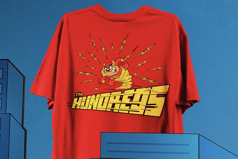 The Hundreds x Warner Bros. Mashups Collection Evokes Feelings of Nostalgia looney tunes bugs bunny superman wile e coyote batman daffy duck porky pig lola bunny marvin the martian elmer fudd tom and jerry tasmania devil dc multiverse looney tunes