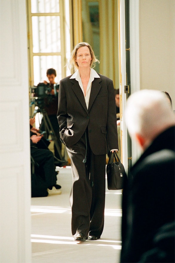 The Row Resort 2024 Paris Fashion Week Mary Kate Ashley Olsen runway show womenswear menswear fashion