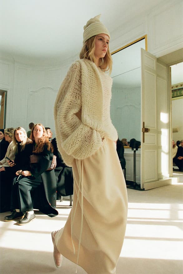 The Row Resort 2024 Paris Fashion Week Mary Kate Ashley Olsen runway show womenswear menswear fashion