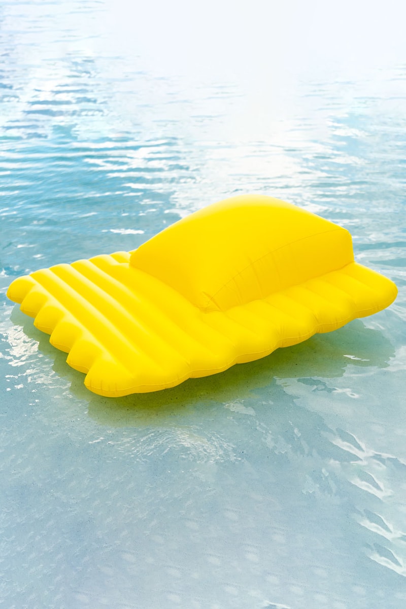 The Standard Hotel Jumbo Swimming Pool Inflatable Design Pasta Italian Lasagna Macaroni Food 