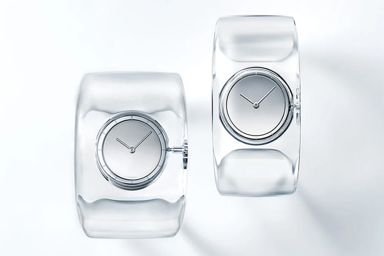 Tokujin Yoshioka Designs New Issey Miyake "O-Bold" Bangle Watch
