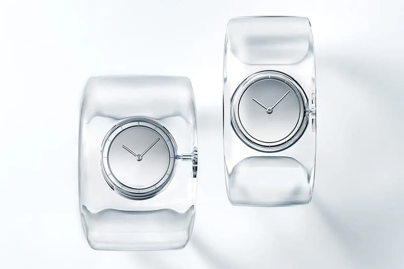 issey Miyake WATCH O Bold Tokujin Yoshioka series transparent wide eau release info date price