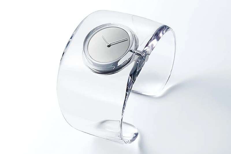 issey Miyake WATCH O Bold Tokujin Yoshioka series transparent wide eau release info date price