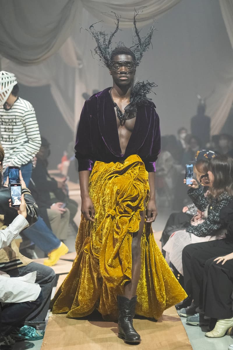 Khoki FW23 Is All About Creating a Mystical Fantasy Tokyo Fashion Week Runway Collection fall winter 2023 japan rakuten Ado, Yorushika, and Zutomayo