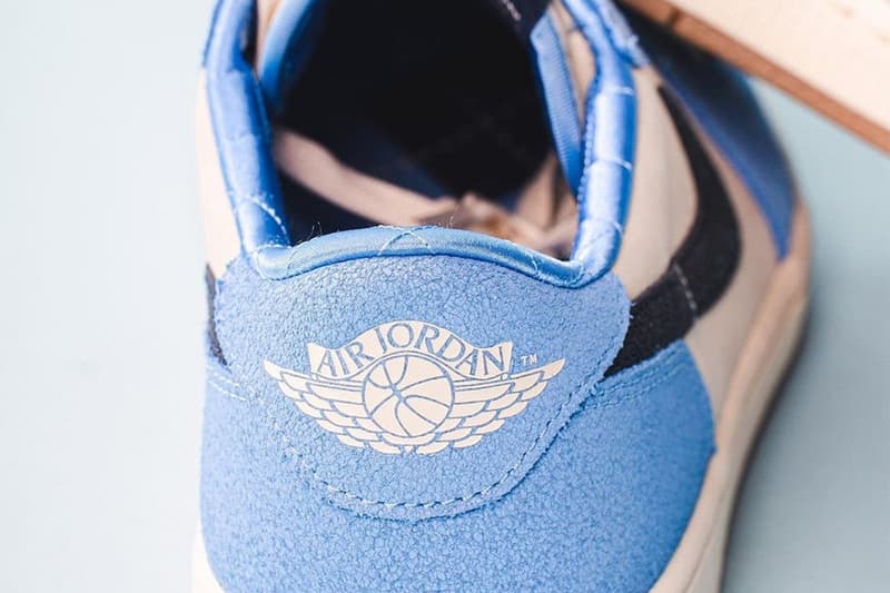 UNC Football Unveils Air Jordan 1 Low OG PE Collaboration jordan brand aj1 suede swoosh nike university of north carolina chapel hill