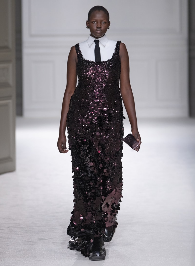 Valentino Fall Winter 2023 "Black Tie" Collection Runway Show Pierpaolo Piccioli Paris Fashion Week FW23 PFW Mens Womens Rock Stud