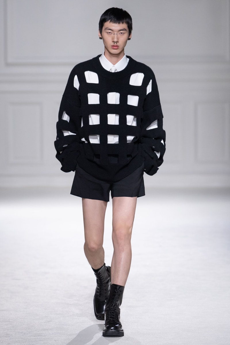 Valentino Fall Winter 2023 "Black Tie" Collection Runway Show Pierpaolo Piccioli Paris Fashion Week FW23 PFW Mens Womens Rock Stud