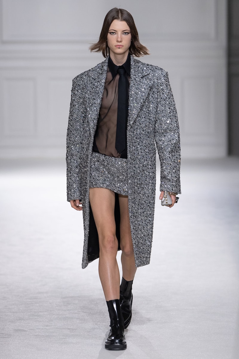 Valentino Fall Winter 2023 "Black Tie" Collection Runway Show Pierpaolo Piccioli Paris Fashion Week FW23 PFW Mens Womens Rock Stud