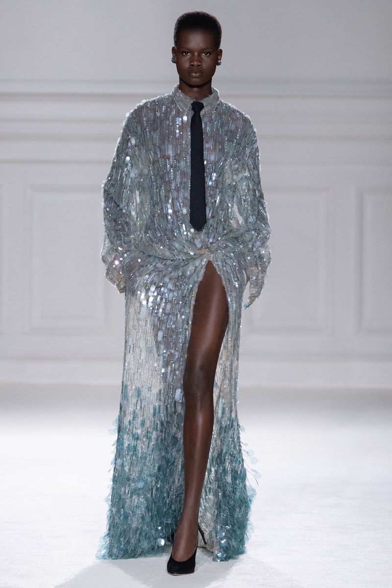 Valentino Fall Winter 2023 "Black Tie" Collection Runway Show Pierpaolo Piccioli Paris Fashion Week FW23 PFW Mens Womens Rock Stud