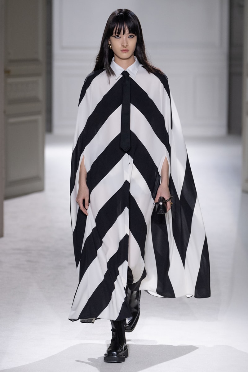 Valentino Fall Winter 2023 "Black Tie" Collection Runway Show Pierpaolo Piccioli Paris Fashion Week FW23 PFW Mens Womens Rock Stud