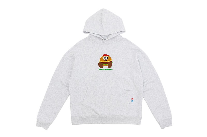 Vandy The Pink Drops New Burger Varsity Jacket hoodie trainer member ring plush toy release info date price