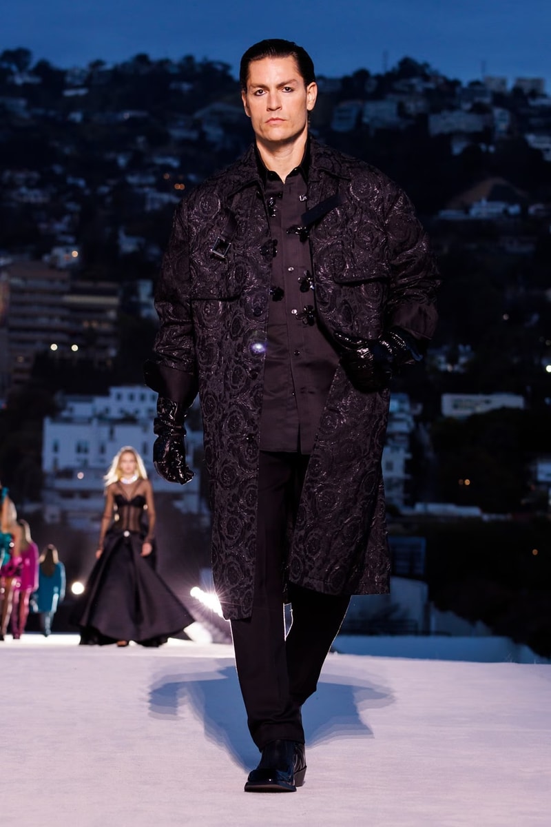 Versace FW23 Runway in LA & Donatella Interview