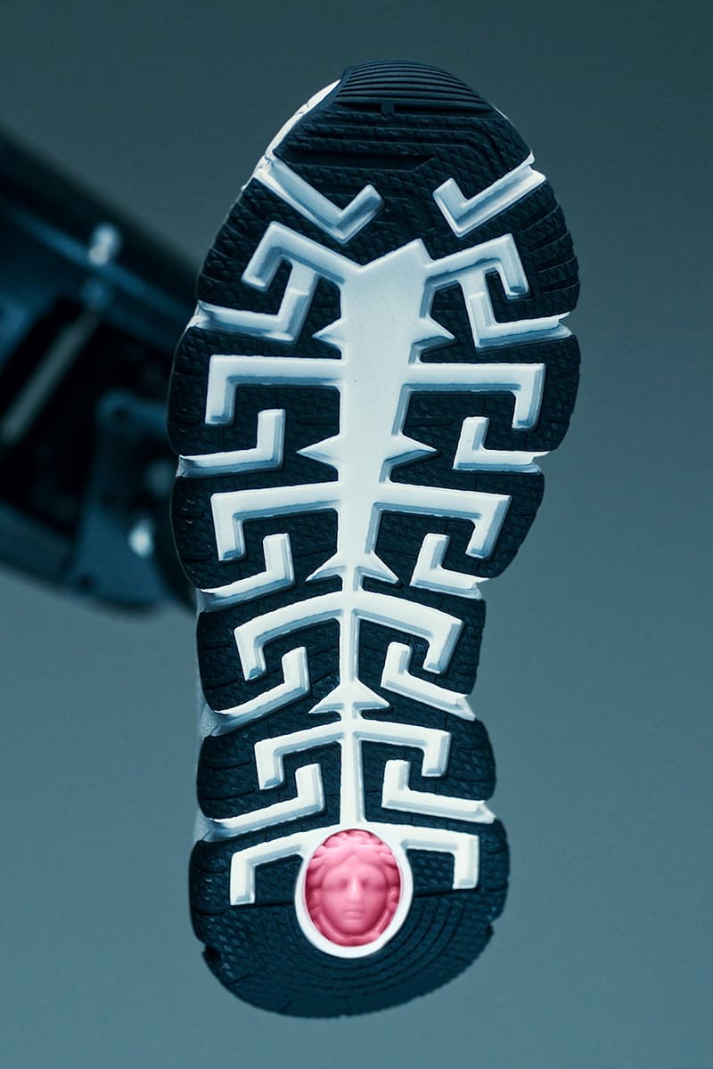 Versace Trigreca Sneaker Salehe Bembury Donatella Making of Video Footwear Shoe Release Information