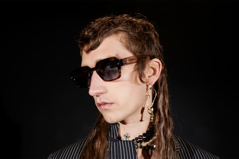 Vivienne Westwood Sun Collection 2023 Release Information details eyewear glasses sunglasses menswear womenswear exclusive Marcello Mastroianni Johnny Hallyday Michael Caine Adriano Celentano